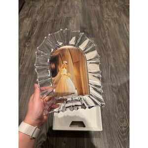 Mikasa Picture Photo Frame 4x6 Austrian Crystal Monarch Cathedral Arch Art Deco